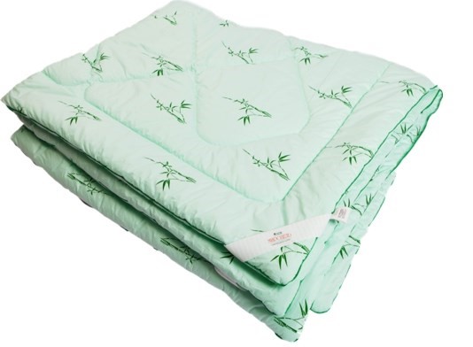 Стеганое одеяло Бамбук, всесезонное п/э вакуум в Чите - изображение