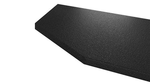 Столешница торцевая 40х600х1500 левая (Черный) С(п)40Т_60-150L в Чите - изображение