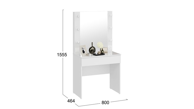 Столик туалетный Марго (Белый) в Чите - изображение 3