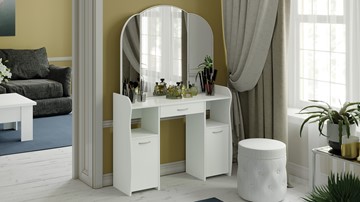 Столик туалетный София Т2, цвет Белый в Чите
