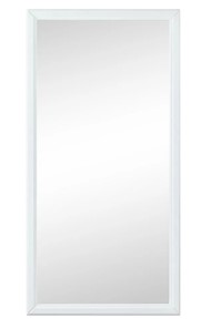Настенное зеркало в спальню Ника (белый) 119,5 см x 60 см в Чите