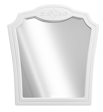 Зеркало навесное Лотос (Белый) в Чите - изображение