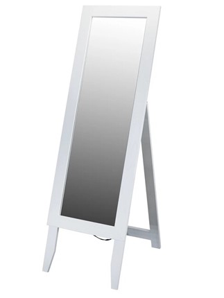 Напольное зеркало BeautyStyle 2 (Белый) в Чите - изображение