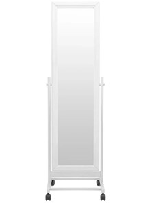 Напольное зеркало BeautyStyle 27 (135х42,5см) Белое в Чите - предосмотр 1
