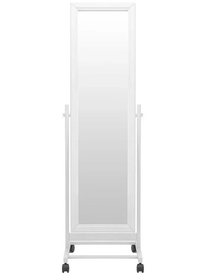 Напольное зеркало BeautyStyle 27 (135х42,5см) Белое в Чите - изображение 1