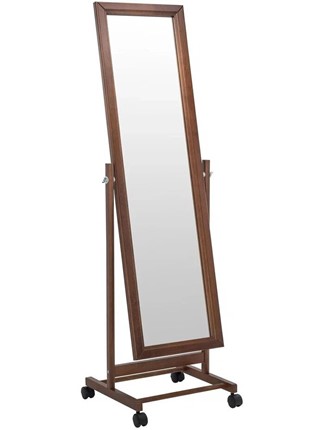 Напольное зеркало BeautyStyle 27 (135х42,5см) Средне-коричневый в Чите - изображение