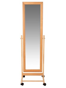 Напольное зеркало в спальню BeautyStyle 27 (135х42,5см) Светло-коричневый в Чите - предосмотр 1