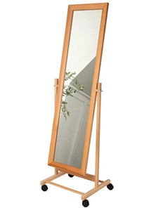 Напольное зеркало в спальню BeautyStyle 27 (135х42,5см) Светло-коричневый в Чите - предосмотр 2