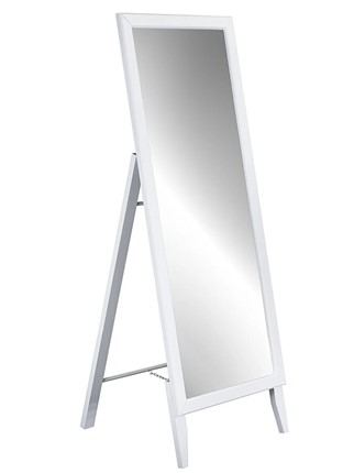 Напольное зеркало в спальню BeautyStyle 29 (131х47,1х41,5см) Белый в Чите - изображение