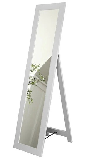 Зеркало напольное в гардероб BeautyStyle 8 (белый) в Чите - изображение 3