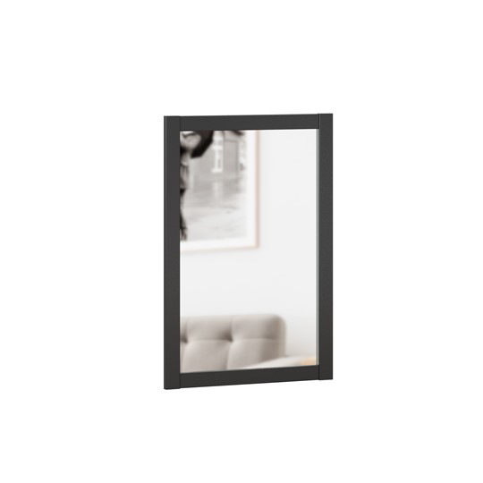 Зеркало в спальню Техно Черный ЛД 678.120 в Чите - изображение 2