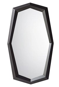 Зеркало настенное S052 черный матовый в Чите