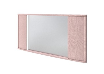 Настенное зеркало Vittoria с подсветкой, Велюр (Ultra Розовый мусс) в Чите