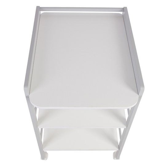 Пеленальный столик POLINI Kids Simple 1090 Серый / Белый в Чите - изображение 6