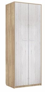 Детский 2-дверный шкаф Юниор-3 для платья и белья в Чите