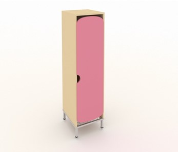 Детский шкаф-пенал МГрупп ШГС2М (Розовый) в Чите