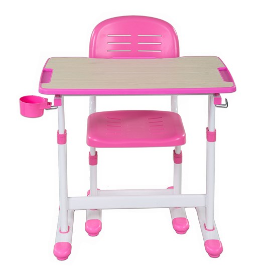 Парта растущая и стул Piccolino II Pink в Чите - изображение 1