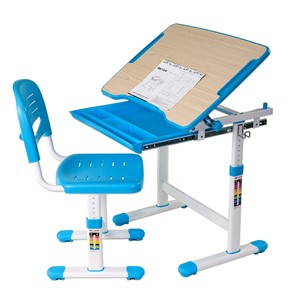 Растущий стол и стул Piccolino Blue в Чите - предосмотр 5