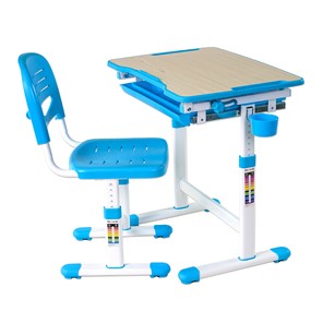 Растущий стол и стул Piccolino Blue в Чите - предосмотр 4
