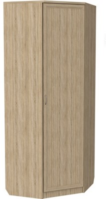 Распашной шкаф 400 угловой, цвет Дуб Сонома в Чите - изображение