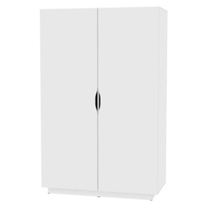 Двухдверный шкаф Аврора (H32) 1872х1201х540, Белый в Чите