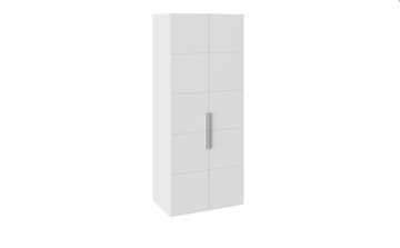 Распашной шкаф Наоми с 2-мя дверями, цвет Белый глянец СМ-208.07.03 в Чите