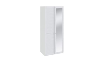 Шкаф Ривьера для одежды с зеркальной дверью левый СМ 241.07.002 L в Чите