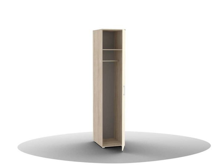 Шкаф для одежды Silvia, ШО-01 (г), цвет фасада слоновая кость в Чите - изображение 1