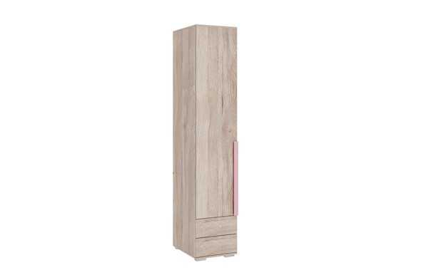 Шкаф для белья Лайк 54.01, дуб мария/роуз в Чите - изображение