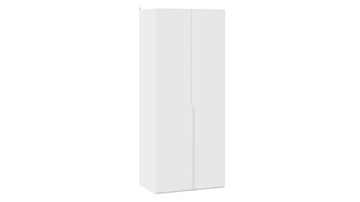 Двустворчатый шкаф Порто (580) СМ-393.07.003 (Белый жемчуг/Белый софт) в Чите
