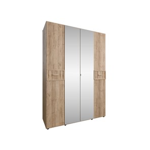 Шкаф для одежды SCANDICA OSLO 555, ФАСАД Зеркало/Стандарт в Чите