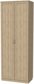 Распашной шкаф 101 со штангой,цвет Дуб Сонома в Чите