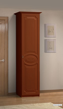 Шкаф-пенал Ивушка-5, цвет Итальянский орех в Чите - изображение