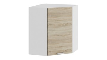 Кухонный угловой шкаф Гранита 1В6У (Белый/Дуб сонома) в Чите