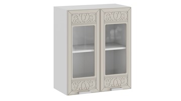 Кухонный навесной шкаф Долорес 1В6С (Белый/Крем) в Чите
