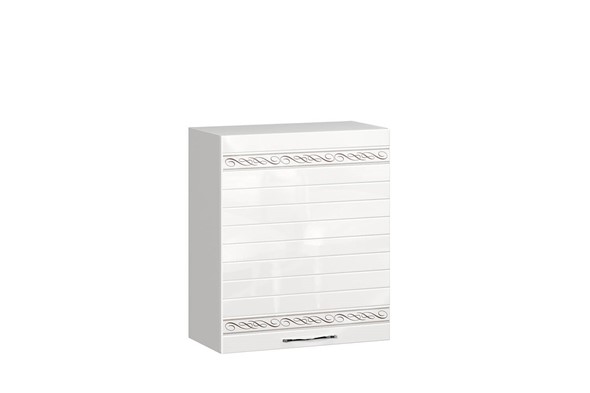 Шкаф настенный Анастасия 600 009.091.000 белый глянец в Чите - изображение