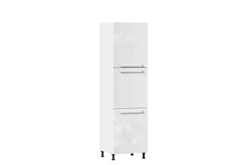 Кухонный шкаф-пенал Герда 600 тип 2 272.296.000 (Белый) в Чите
