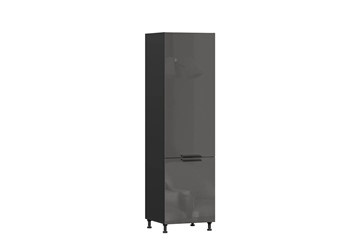 Кухонный шкаф под холодильник Герда 279.280.000.128 (Антрацит) в Чите