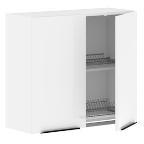 Кухонный шкаф с посудосушителем IBIZA Белый MHSU 8072.1P (800х320х720) в Чите - предосмотр