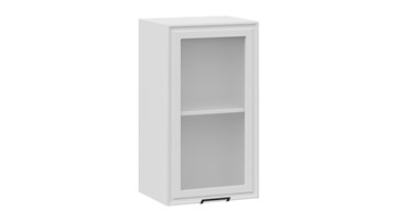 Навесной кухонный шкаф Белладжио 1В4С (Белый, Фон белый) в Чите