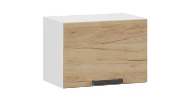 Навесной кухонный шкаф Детройт 1В5Г (Белый/Дуб Крафт золотой) в Чите