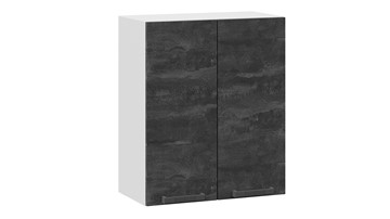 Кухонный навесной шкаф Детройт 1В6 (Белый/Угольный Камень) в Чите - предосмотр