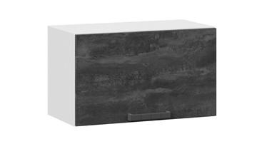 Навесной кухонный шкаф Детройт 1В6Г (Белый/Угольный Камень) в Чите