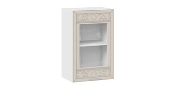 Кухонный шкаф Долорес 1В45С (Белый/Крем) в Чите