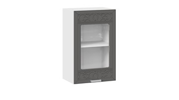 Кухонный шкаф Долорес 1В45С (Белый/Титан) в Чите