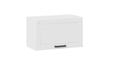Настенный шкаф Лорас 1В6Г (Белый/Холст белый) в Чите