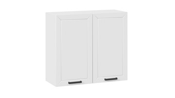 Настенный шкаф Лорас 1В8 (Белый/Холст белый) в Чите
