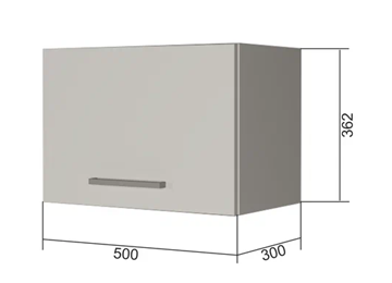 Кухонный навесной шкаф В350, Белое гладкое Ламарти/Антрацит в Чите