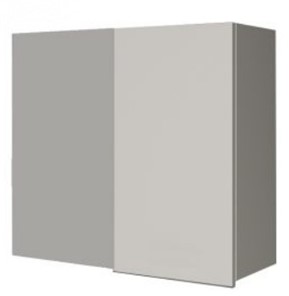 Настенный шкаф ВУП 760 Серый/Белый в Чите