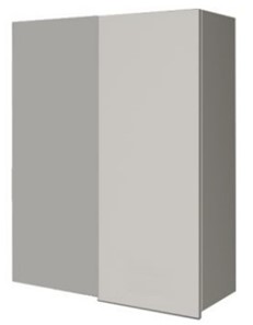 Навесной шкаф ВУП 960 Белое гладкое Ламарти/Белый в Чите - предосмотр